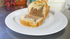 Bolo mármore para lanche