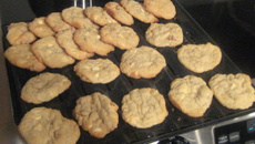 Cookie de chocolate branco