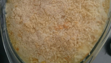 Arroz de forno ao creme