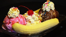 Banana split