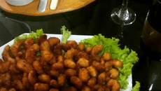 Camarão empanado super crocante