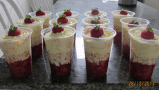 Merengue de morangos