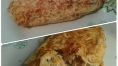 Omelete delícia de frango