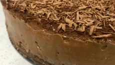 Cheesecake de chocolate