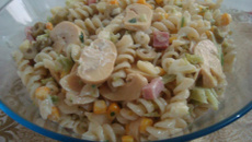 Salada de macarrão