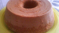 Bolo de laranja com casca