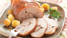 Vitela assada ao vinho