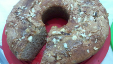 Bolo de banana integral