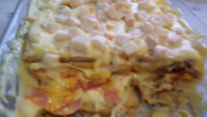 Sanduba de forno com molho branco