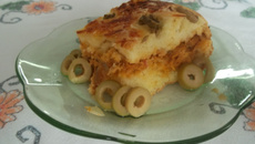 Maravilhosa torta de frango da Van