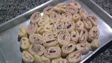 Pão de Mortadela Enroladinho