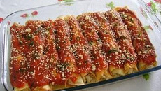 Panqueca de frango e queijo