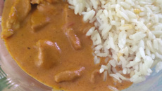 Estrogonofe de carne porco