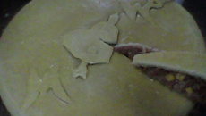 Torta salgada do amor