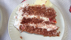 Mousse de chocolate branco