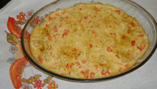 Couve-flor gratinada do Tio