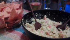 Guacamole da Didi (pasta de abacate com bacon)