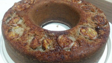 Bolo de banana integral (fitness)