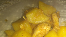 Frango com batata