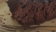 Bolo de chocolate diet (sem açúcar)