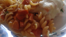 Macarrão de forno fácil