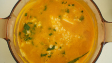 Sopa (creme) de abóbora