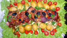 Lombo trançado tropical