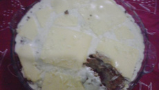 Purê de batata com carne moída