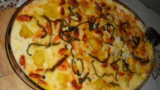 Camarão ao 5 queijos