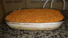 Bolo de cenoura de iogurte