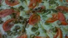 Pizza de liqüidificador