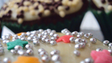 Cupcake de chocolate