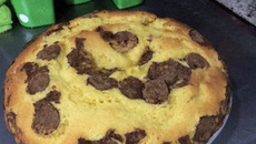 Broa fofinha com banana