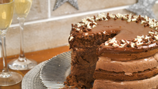 Torta gelada de chocolate