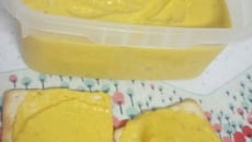 Patê de cenoura e queijo