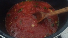 Molho de tomate (caseiro)