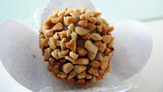 Brigadeiro de chai indiano