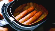 Linguiça na airfryer