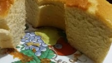 Bolo de farinha de trigo tradicional