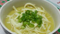 Creme de batatas ao curry