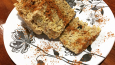 Bolo fit de banana de caneca