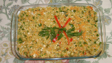 Farofa fria para churrasco