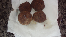 Bolinho de carne moída da mamãe