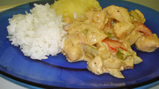 Frango ao molho Dijon