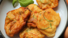 Panquecas de Curgete /Abobrinha 