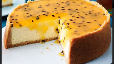 Cheesecake de mousse de maracujá