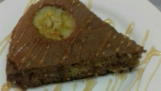 Bolo de banana de frigideira