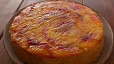 Bolo de Pêssego sem Glúten e sem Lactose