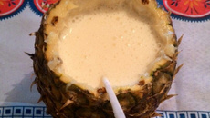 Batida para tomar no abacaxi