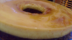 Bolo pudim de chocolate